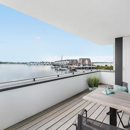 Ocean Lodge- Meerblick, Terrasse, Balkon, Kaminofen Apartment