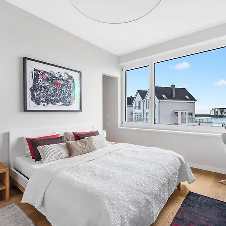 Apartment Ocean Lodge- Meerblick, Terrasse, Balkon, Kaminofen *