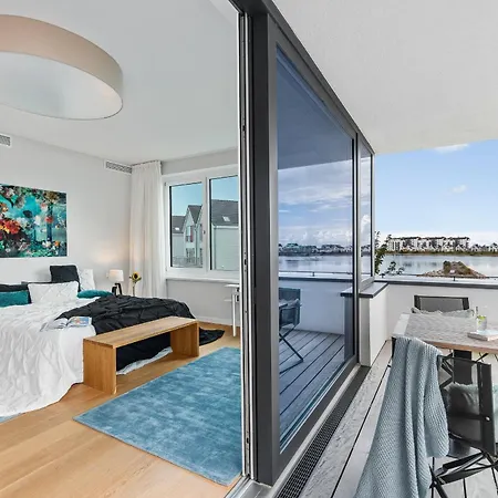 Ocean Lodge- Meerblick, Terrasse, Balkon, Kaminofen * אולפניץ