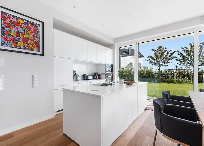 Lägenhet Ocean Lodge- Meerblick, Terrasse, Balkon, Kaminofen Olpenitz