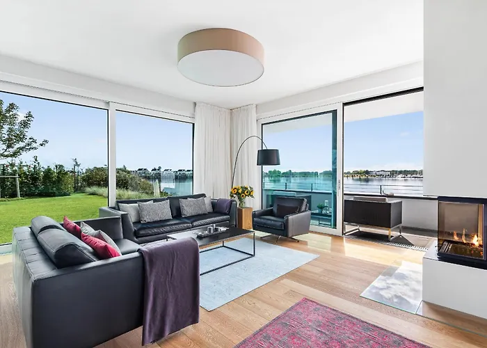 Ocean Lodge- Meerblick, Terrasse, Balkon, Kaminofen *